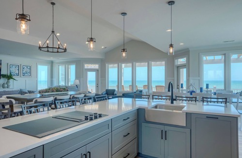 North Topsail Beach House | Welcome to Paradise NEW Incredible 9 BR Ocean Front S 37 Pool+HOT TUB+Tikki BAR!