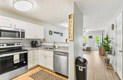 Greenville Apartment | Welcome to your home away from home in Greenville.This stylish 3-bedroom, 2-bath