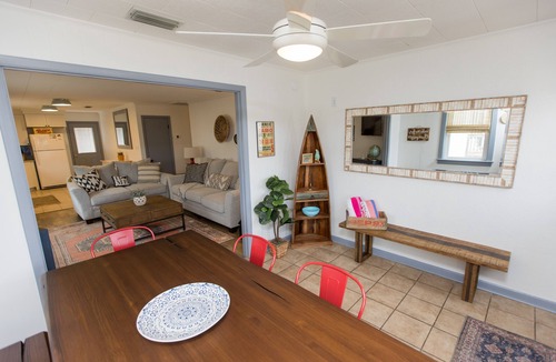 Kill Devil Hills House | Welcoming Beach Cottage With Hot Tub & Fire pit, Just 1 ½ Blocks To The Beach!