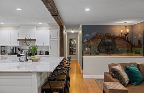 Candler House | Wild West Pool Sportcourt Hot Tub Fire Pit