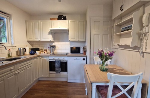 Burgh Island Cabin | Willows - charming cabin in private peaceful valley near Bantham in South Devon