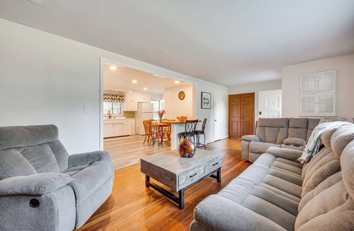 Winston - Salem House | Winston-Salem Home on 2 Acres - Spacious Deck!
