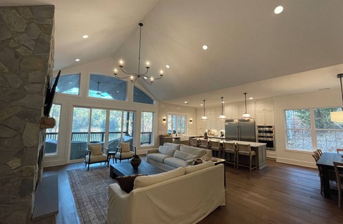 The Arbor House | Wkd Escape, Stunning! New, custom home on Lake James, offering early check-in!