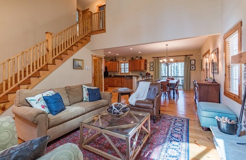 Sapphire House | Wooded Sapphire Valley location/Screened porch, Grilling deck, Firepit close in