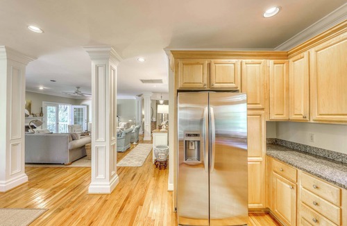 Vanderhorst Plantation House | Woodsy Home with Peaceful Surroundings & Pool Near Golf & Tennis
