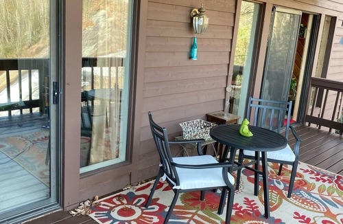 Lake Toxaway Condo | Wow! Condo Directly Overlooking Toxaway Falls!!