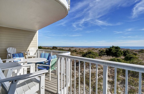 Shell Island Condo | Wrightsville Dunes B-1C - Ocean front first floor condo with a pool
