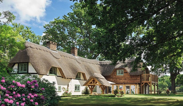 18th Century Thatched House on the Edge of the New Forest with large Jacuzzi