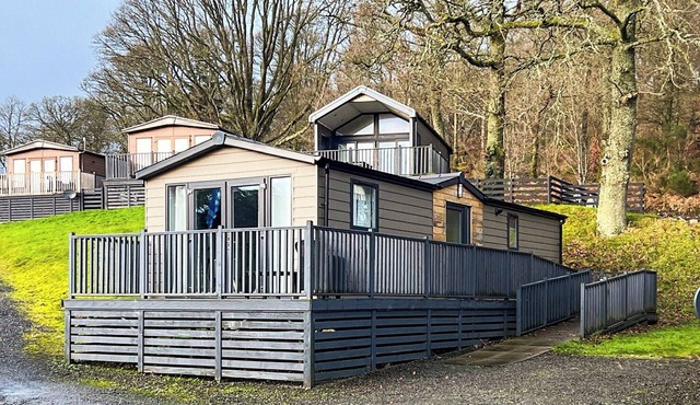 Accessible holiday home with one bedroom sleeping two people.