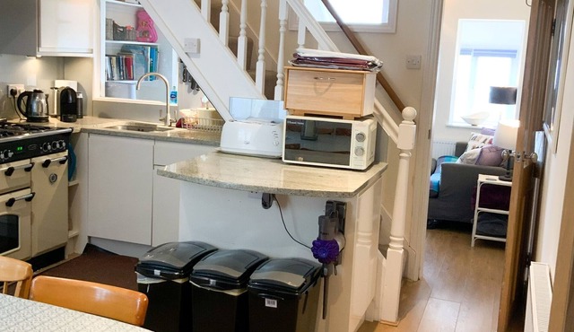 Amazing beach house with stunning views of the Isle of Wight and Solent from Hill Head hideaway. ...