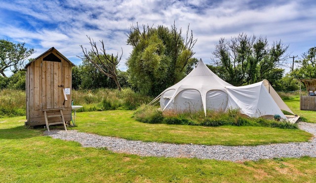 Bell Tent in Devon near Stunning Beaches