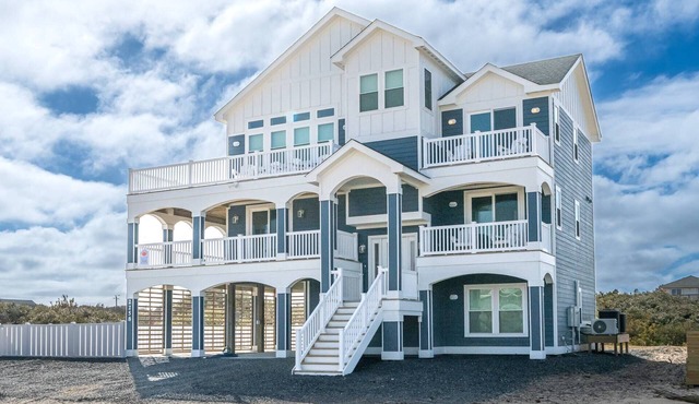 Carova Time - 4X4 Carova Beach, Semi-Oceanfront, Pool, Hot Tub, Pool Table, Flex Stays