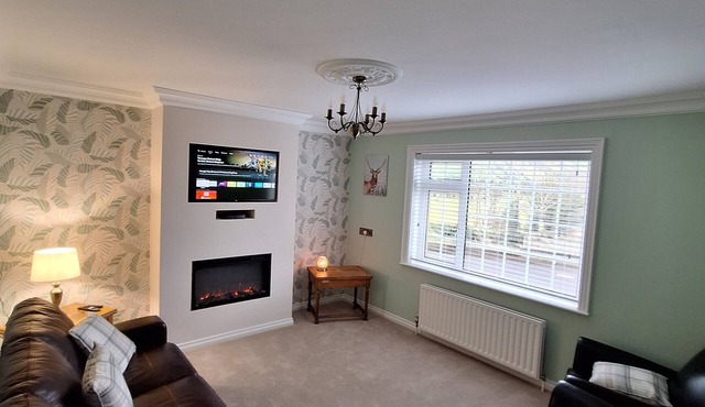 Cosy comfortable modern bungalow surrounded by the stunning views of Glenriffe