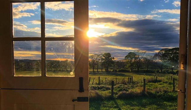 Cosy Romantic Shepherd hut in Open Countryside