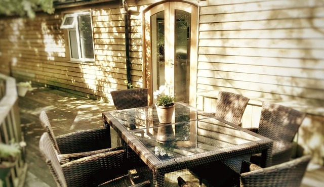 Family cottage on the Exmoor coast providing single level accommodation