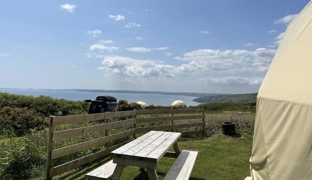 Geodesic Dome with Sea Views
