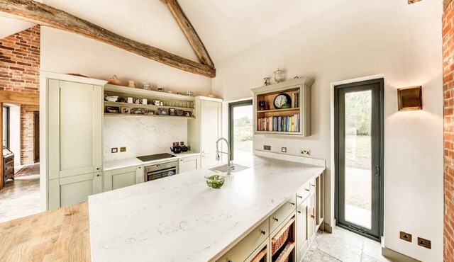 Grade II Listed, Riverside Barn In Dorset Village