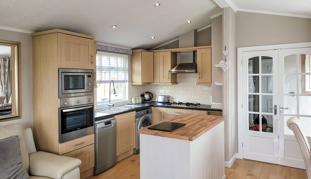 Gressingham 46 is extremely spacious, accommodating up to four guests in total comfort.