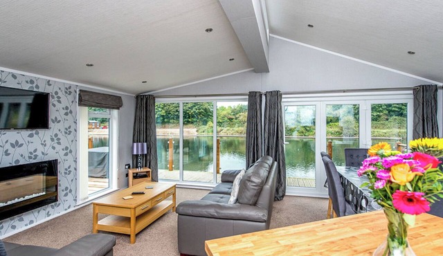 Gressingham 50 is a beautiful lodge in a fantastic location.