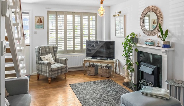 Ground Floor: Open plan living space.