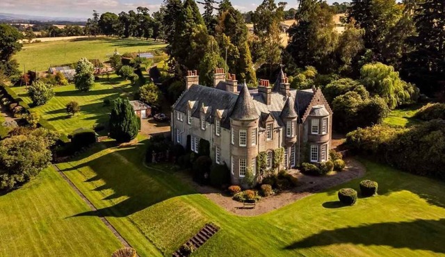 Historic Scottish Mansion with 3 acres & Sauna