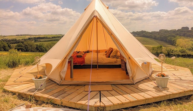 Immaculate Bell Tent Retreat, North Devon