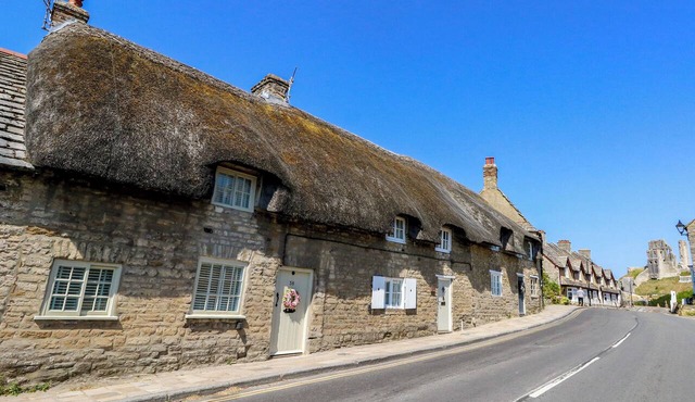 LITTLE WICKERS, pet friendly, with a garden in Corfe Castle