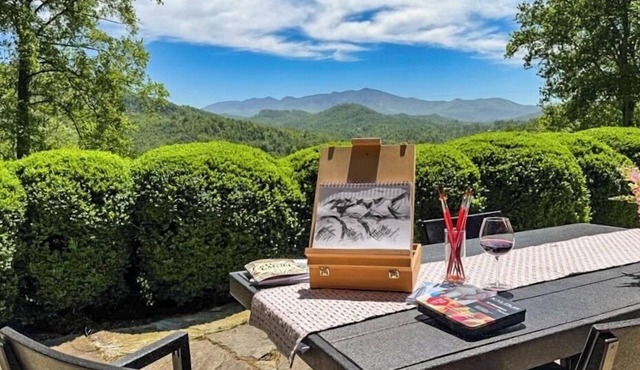 Mt Mitchell Views 5 Min to Penland Private Office