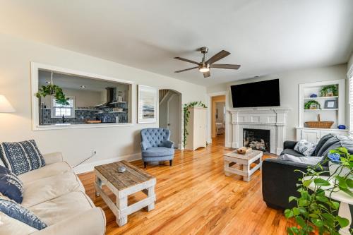 New Bern House w/Gas Grill Near Neuse River!