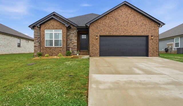 NEW! Clarksville Family Basecamp w Fireplace & Hot tub