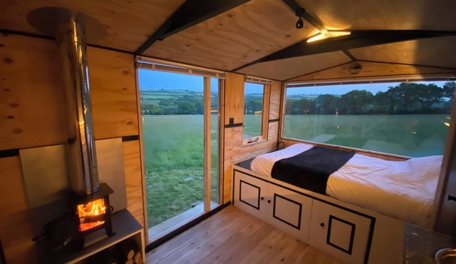 Panoramic view pod in Woolsery