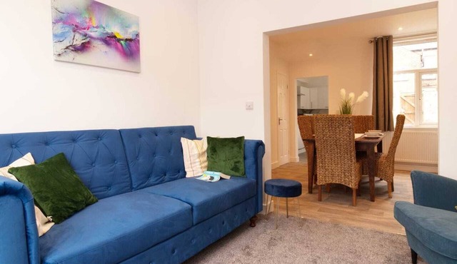 Private Studio + Living Area and Bathroom