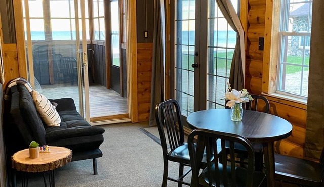 Recently Updated Beachfront Resort Cottage #3 in Port Austin