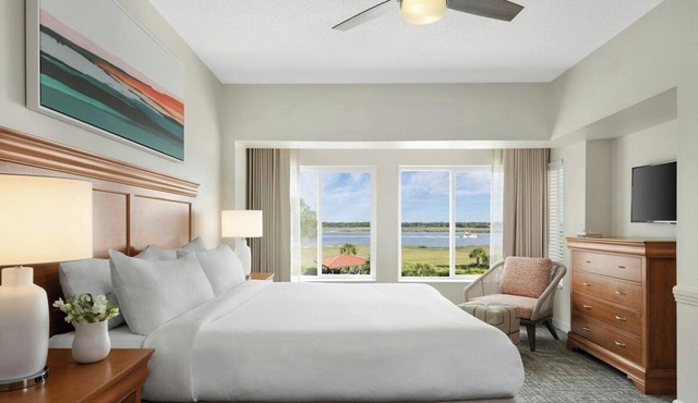 Resort with 2 bedrooms and AC in fabulous Marriott's Hilton Head Island.