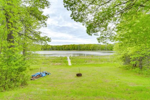 Secluded Lakefront Gem on 300 Acres in Webster in Webster