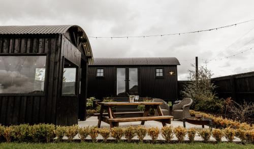 Shepherds Huts at Ballyness Farm