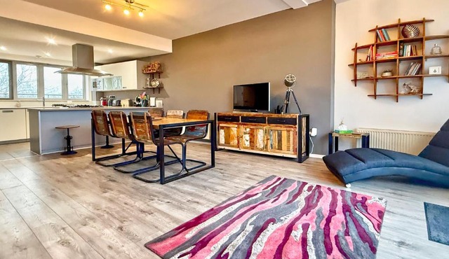 Split level unique large 2BDR apartment