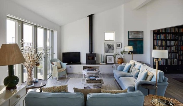 Stunning architect designed eco beachfront property