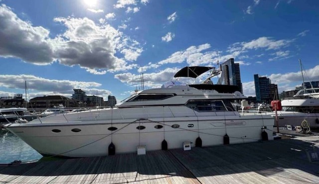 Superyacht on 5* Town Quay Marina, Southampton
