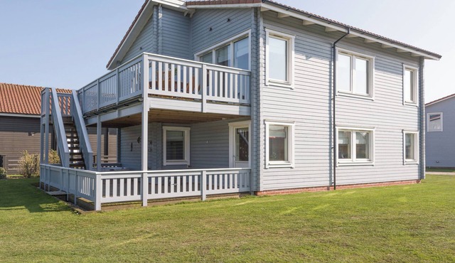 Swedish timber-style house, with sauna and hot tub, on a 400-acre estate.