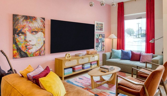 Swiftie-Inspired Nashville Stay Balcony + Broadway | Lavender Haze Hideaway