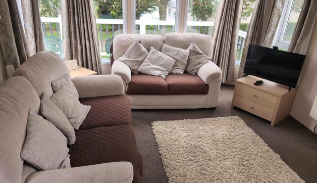Thames view at Kent Coast Holiday Park