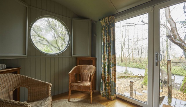 The Shepherd’s Hut is a charming retreat to relax after a day at the Lakes.