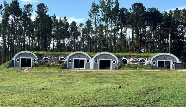 Unique Earth Home Stay with Pet Goats and Fishing Pond near Lake Gaston NC
