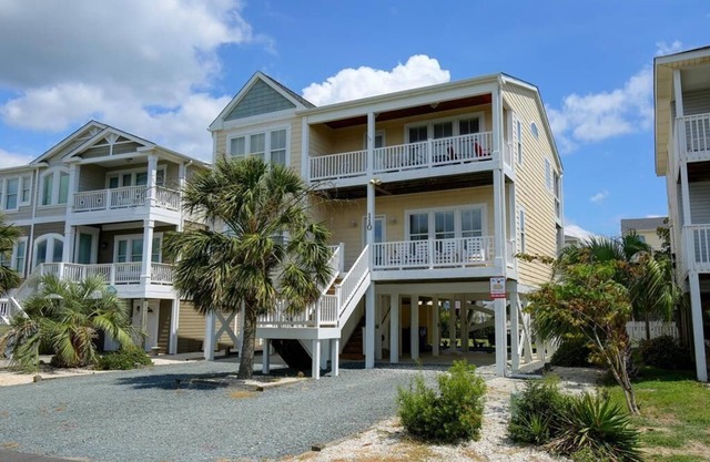 Casa de la Playa - Ocean & Waterway Views! 4 Covered Decks & Screened Porch!