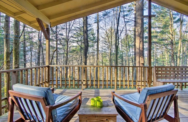 Charming Hendersonville Cottage with Porches and Views!