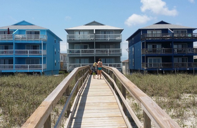 Relax Oceanfront at our 2-bedroom condo in Carolina Beach