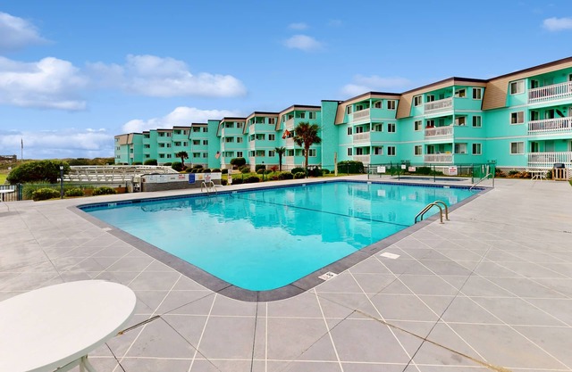 Second-Floor, Ocean View Condo with Balcony, WiFi, Washer/Dryer & Shared Pool
