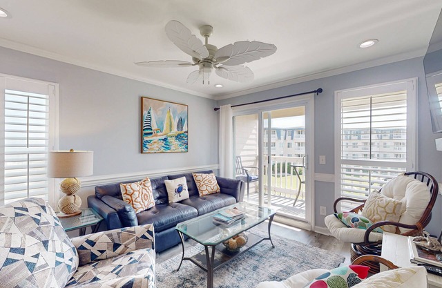 Second-Floor, Ocean View Condo with WiFi & Shared Pools/Hot Tub/Putt-Putt