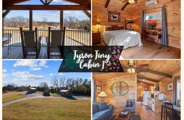 Tiny Cabin 1- Near Tryon Equestrian Center